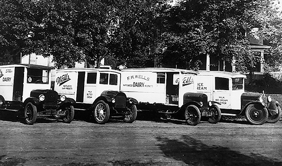 Wells Dairy Trucks